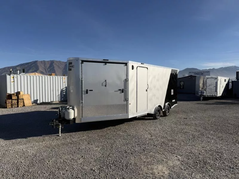 Charmac Trailers 8.5x24 Tri Sport Snowmobile Trailer