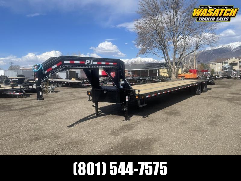 PJ 40' (12k Axles) Gooseneck Duals (LD) Flatbed / Flatdeck / Equipment PJ 40' (12k Axles) Gooseneck Duals (LD) Flatbed / Flatdeck / Equipment