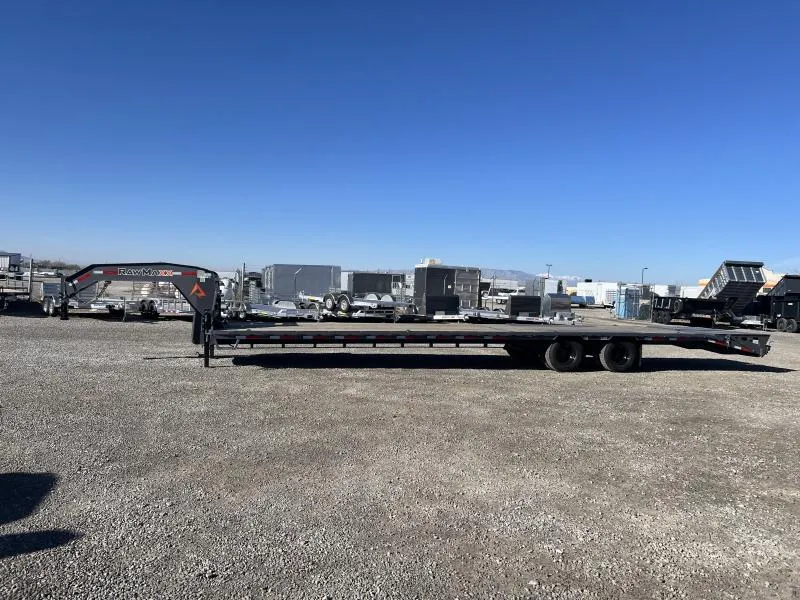 RawMaxx 8.5x40 FDX Tandem Dual Flatbed Trailer