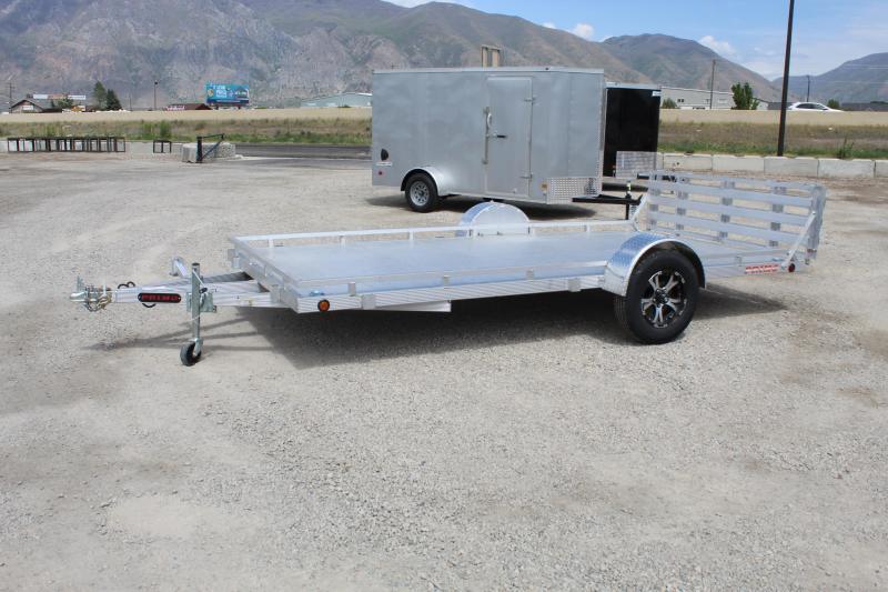 Primo 7x14 Aluminum Low Profile Utility Trailer Wasatch Trailer Sales