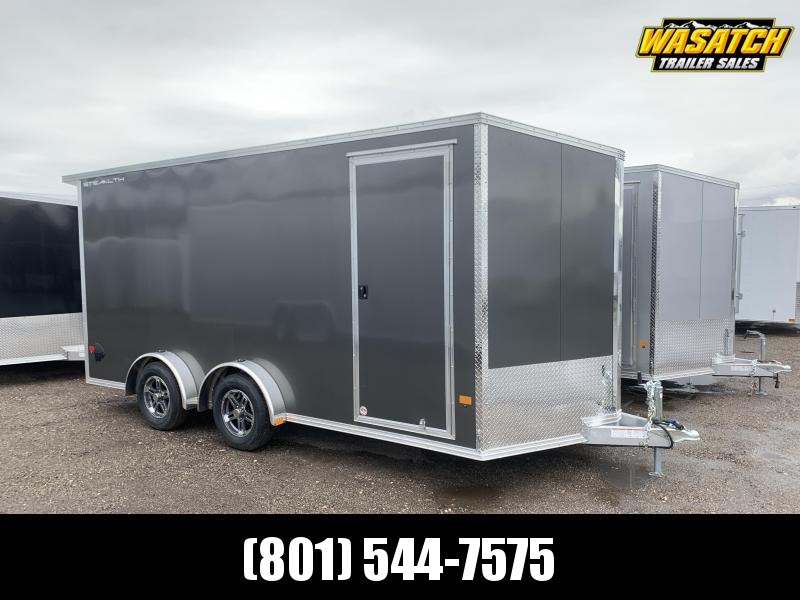 Alcom 7.5x16 Stealth Aluminum Enclosed Cargo Alcom 7.5x16 Stealth Aluminum Enclosed Cargo