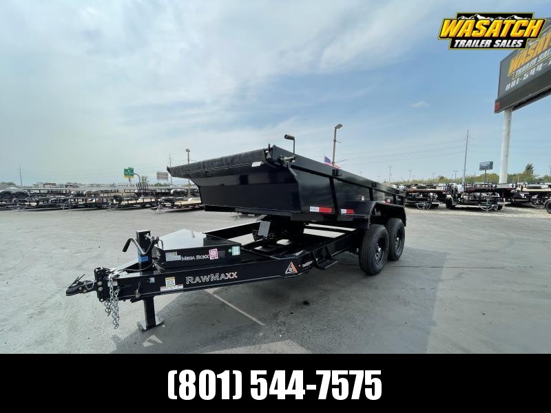 RawMaxx - 7x12 - Tandem 7k - Dump Trailer RawMaxx - 7x12 - Tandem 7k - Dump Trailer