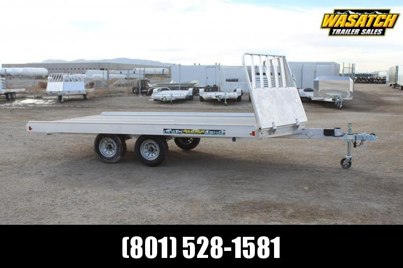 Aluma 8614D Aluminum Snowmobile Trailer Aluma 8614D Aluminum Snowmobile Trailer