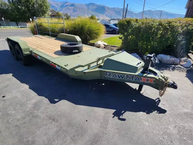 RawMaxx 7X22 20K G7X GRAVITY TILT Equipment Trailer