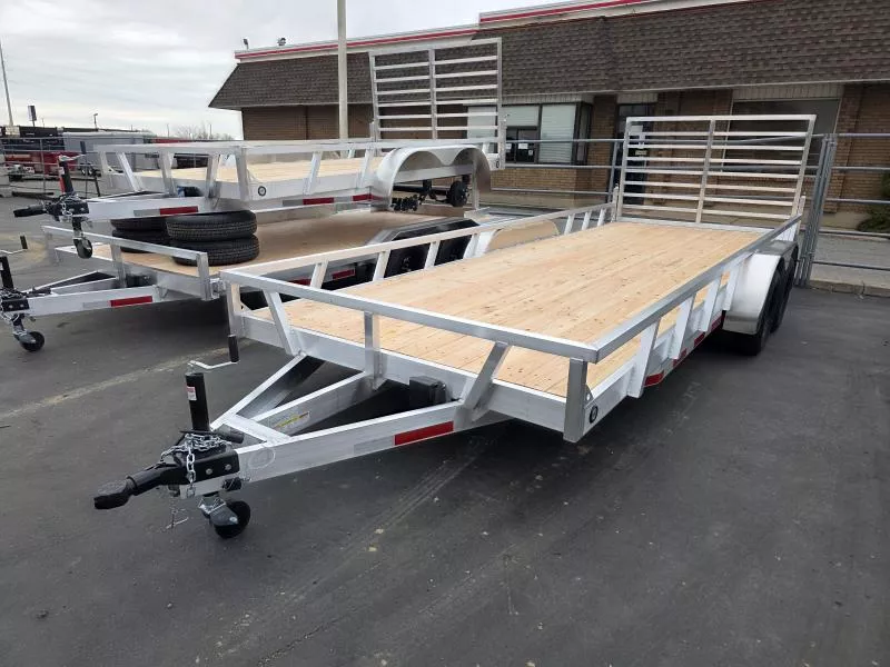 2026 Baughman Products 7X20 RG Aluminum ATV Utility Trailer