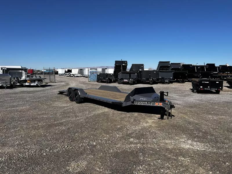 RawMaxx 8.5x24 SLX Stealth X Equipment Trailer