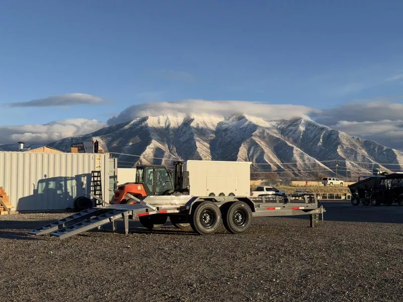 RawMaxx 7x18 ECX 6" Channel Equipment Trailer