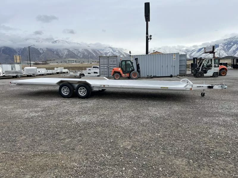 Aluma 8.5x28 WB28H Aluminum Utility Trailer