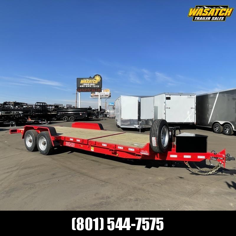 2022 Behnke 22' Tandem Tilt Flatbed Trailer 2022 Behnke 22' Tandem Tilt Flatbed Trailer