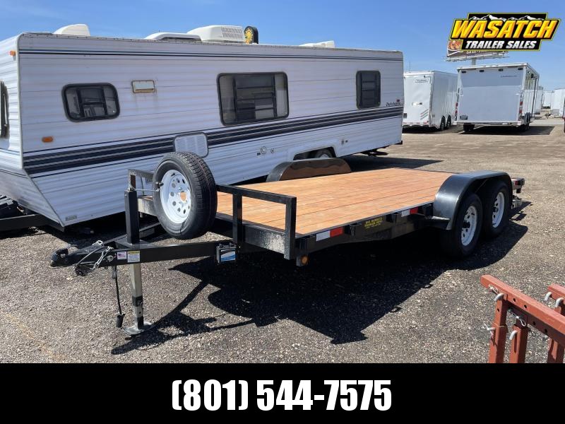 USED - Big Bubba 16' Equipment Utility Flatbed Trailer USED - Big Bubba 16' Equipment Utility Flatbed Trailer