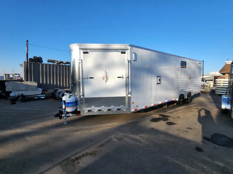 2026 Southland Trailers 8X30 (26'+4') Enclosed Cargo 12K Snowmobile Trailer