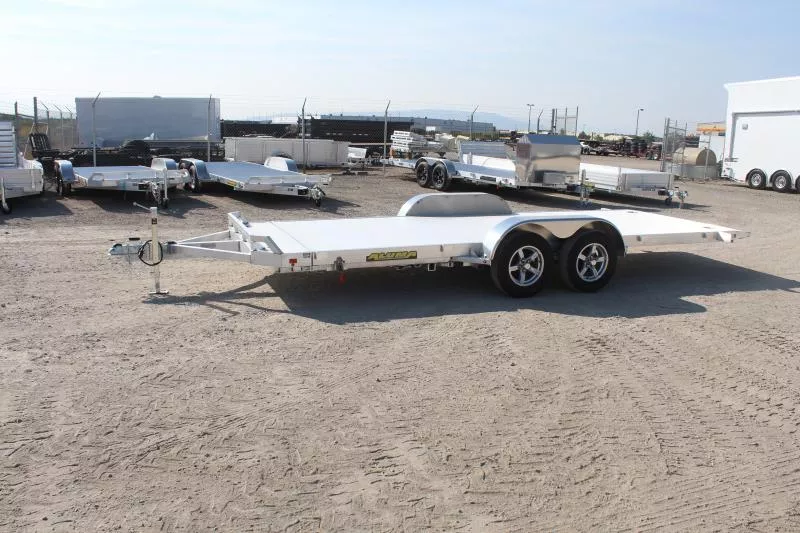 Aluma 7x18 8218Tilt Aluminum Utility Trailer