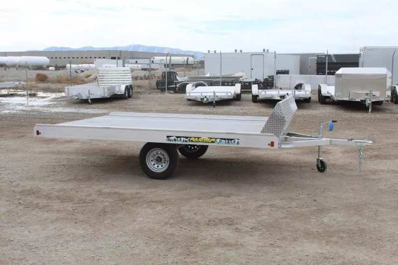 Aluma 8.5x12 8612TILT Snowmobile Trailer