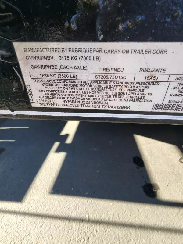 used Equipment / Flatbed Trailers Carry-On  for sale, in Layton, UT Thumbnail 7