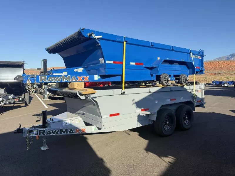 RawMaxx 7X14 14K PKX Dump Trailer