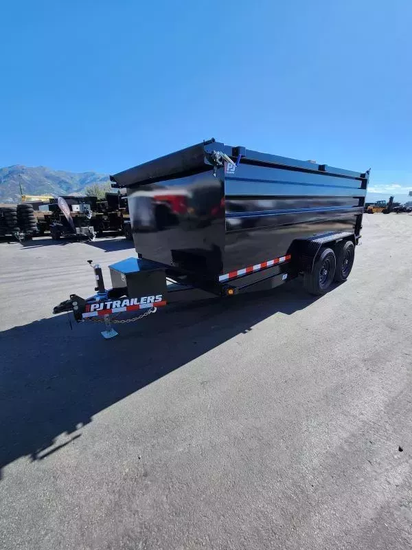 2026 PJ Trailers "New Model" 7X14 D7 4' Side Dump Trailer