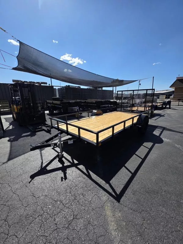 NEW MODEL: 2025 Wasatch Built Trailers 7X14 SA 3.5K Utility Trailer