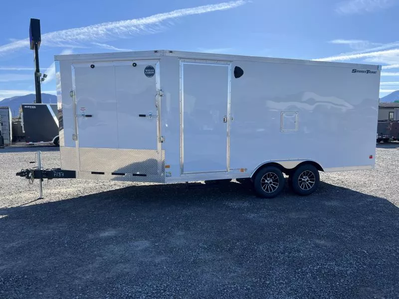Wells Cargo 8.5x22 Sport Trac Snowmobile Trailer