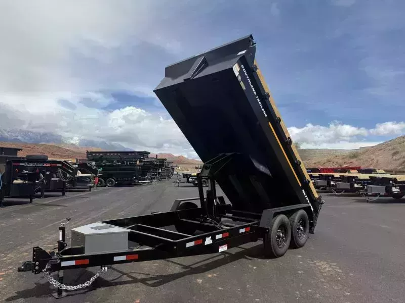 Southland Trailers 7X14 14K 6" TUBE Dump Trailer
