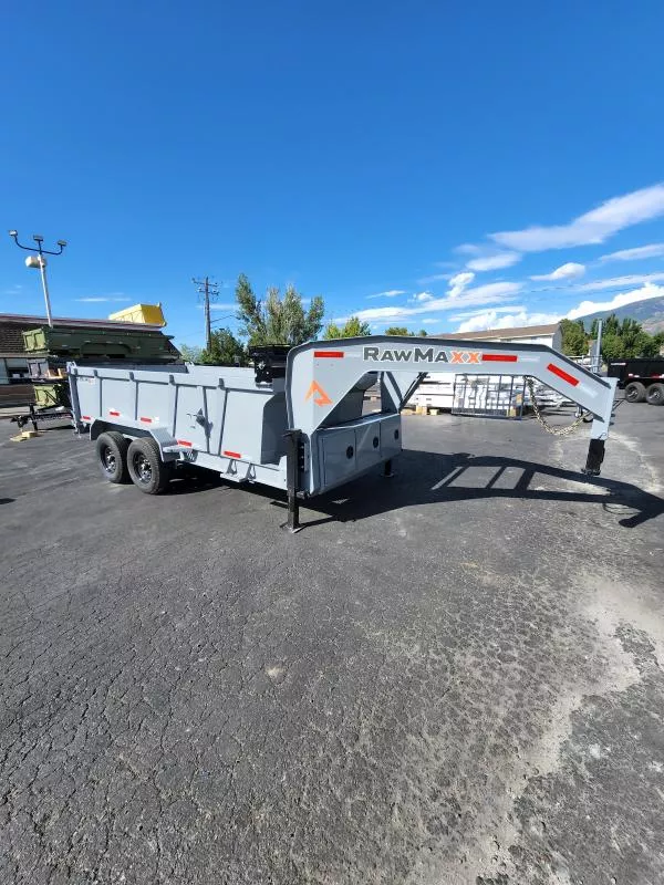 2026 RawMaxx 7X14 GN LPX 14K Dump Trailer