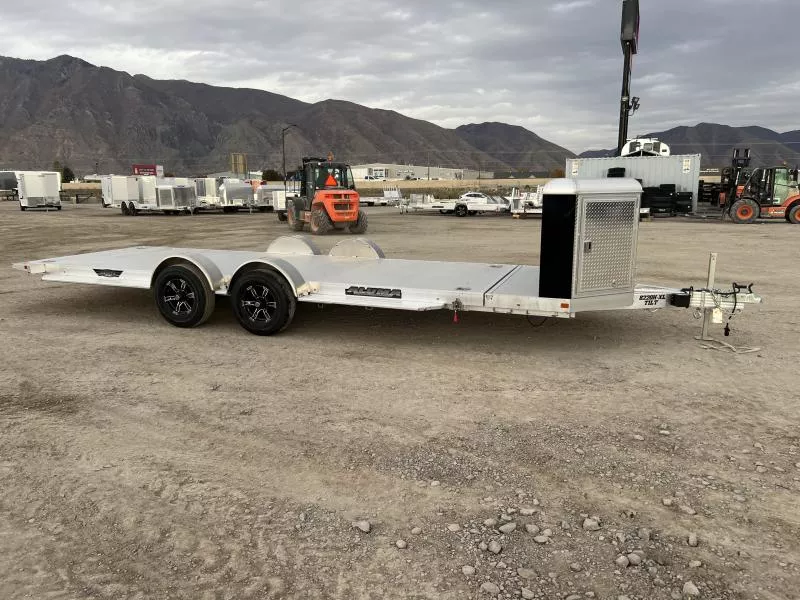 Aluma 8220HXLTILT 7x20 Aluminum Utility Trailer