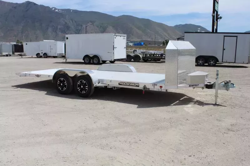 Aluma 7X18 10K 8218H ANV TILT Utility Trailer
