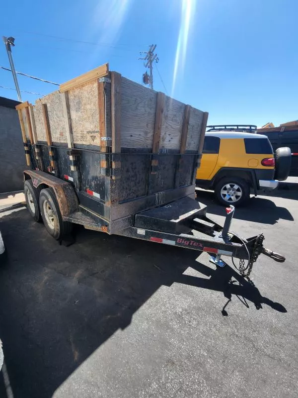USED 2003 Big Tex 5X10 Dump Trailer