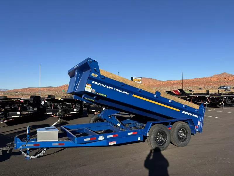 Southland Trailers 7X14 14K 6" TUBE Dump Trailer
