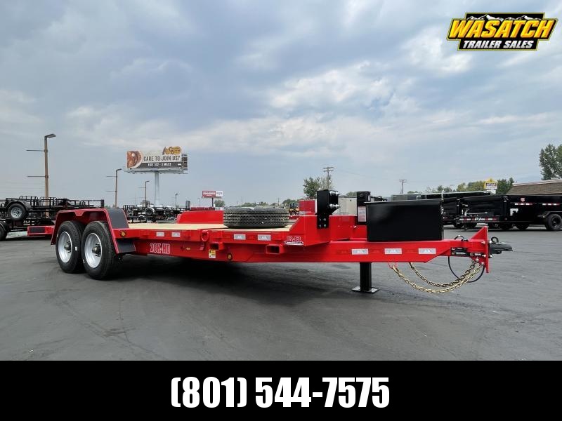 2022 Behnke 20' TA Tilt Deck Flatbed Trailer 2022 Behnke 20' TA Tilt Deck Flatbed Trailer