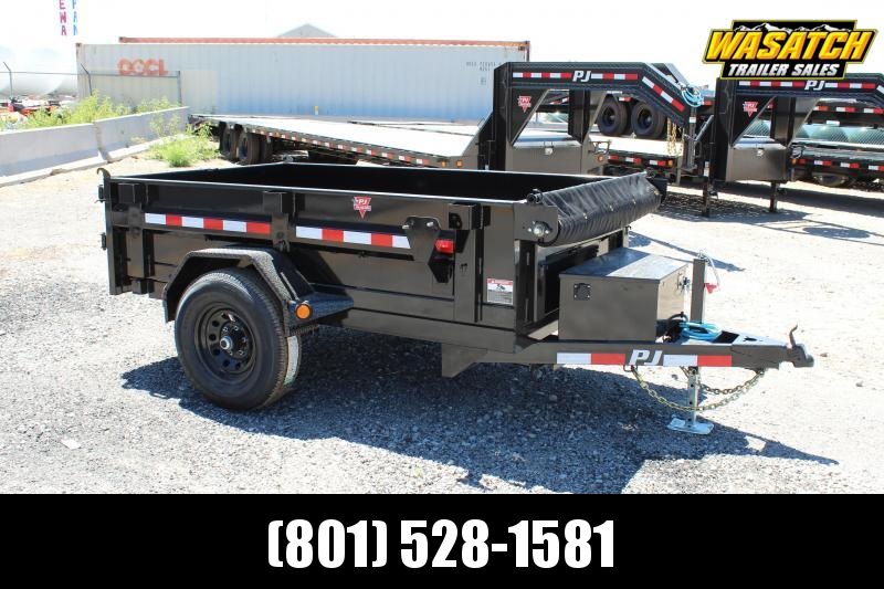 PJ Trailers 5x8 Utility Dump (D5) Dump Trailer PJ Trailers 5x8 Utility Dump (D5) Dump Trailer