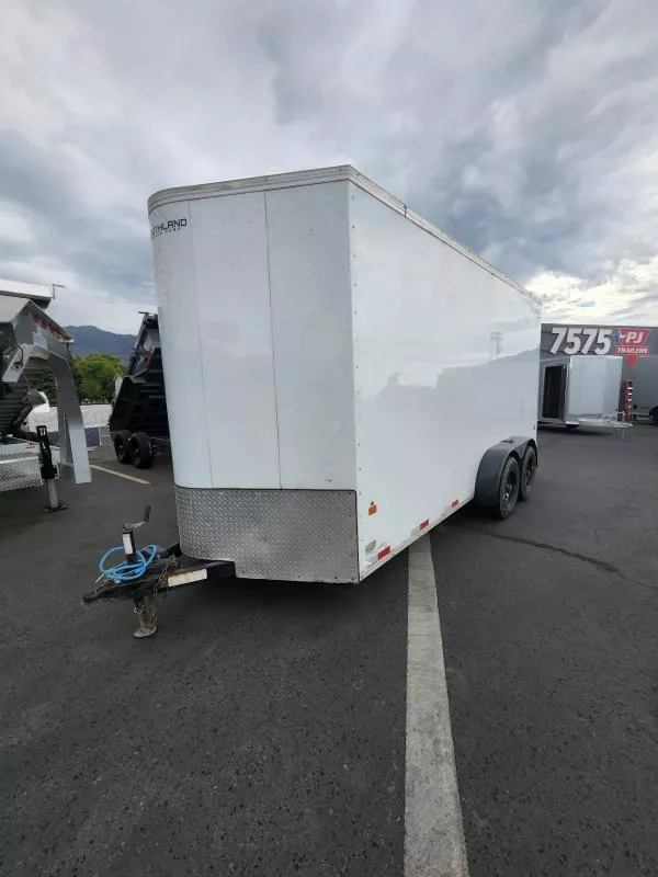 USED 2023 7X16 Southland Enclosed Cargo Trailer