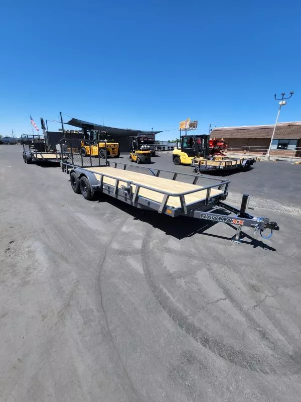 2026 RawMaxx 7X20 UTX 10K Utility Trailer