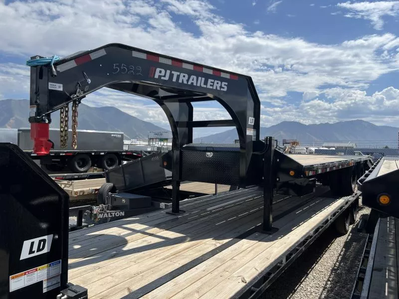 PJ Trailers 8.5x25 Low-Pro Flatdeck With Duals (LD) Flatbed Trailer