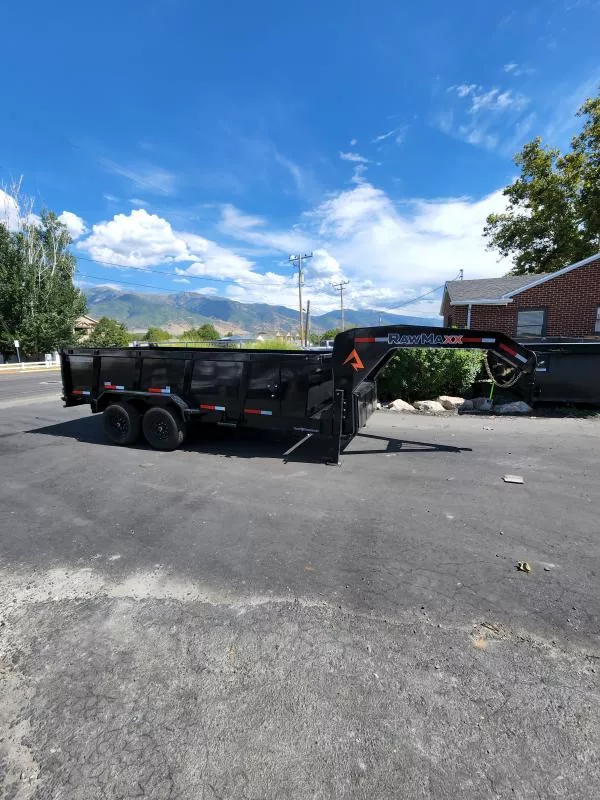 2026 RawMaxx 7X16' GN LPX 14K Dump Trailer