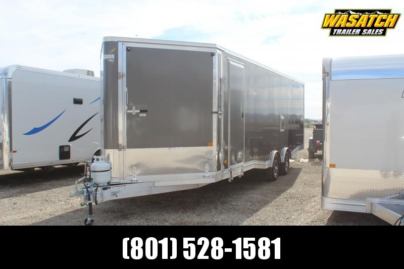 ALCOM 85x31 Allsport Peak Value Aluminum Snowmobile Trailer ALCOM 85x31 Allsport Peak Value Aluminum Snowmobile Trailer