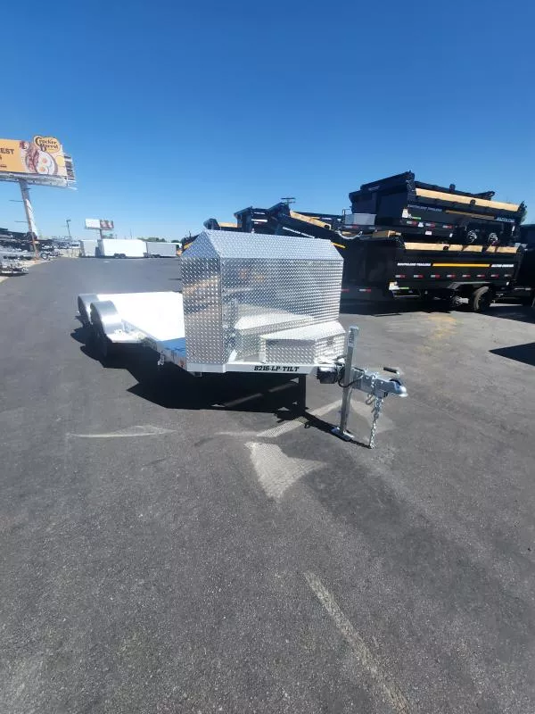 2026 Aluma 8216 LP Tilt (7X16) Utility Trailer