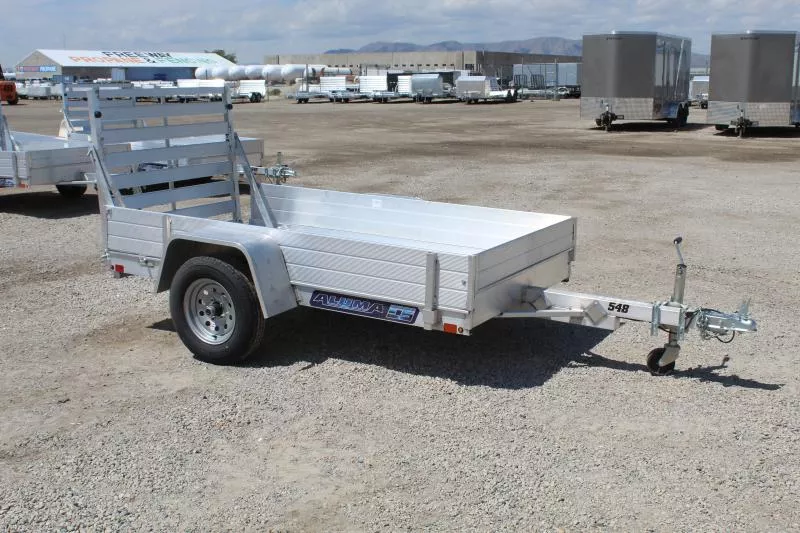 Aluma 548ESA 4.5x8 Aluminum Utility Trailer