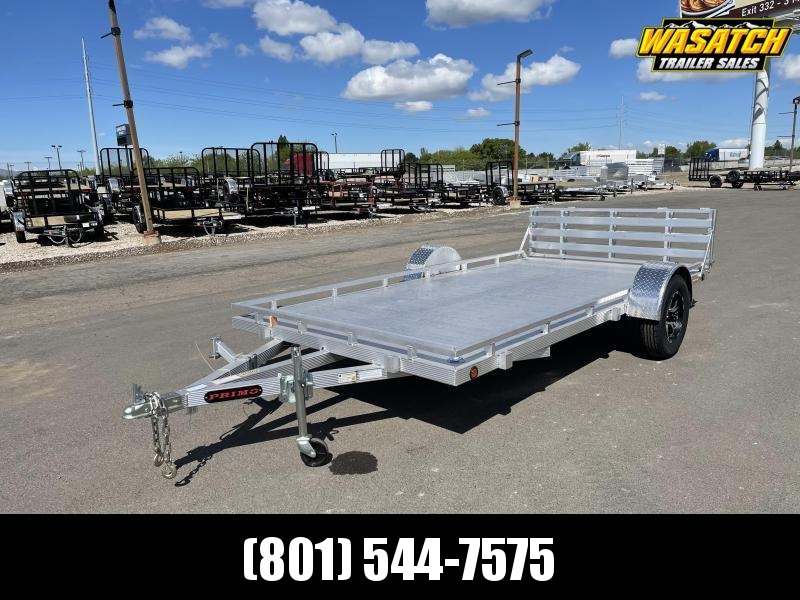 Primo 78x14 Aluminum Utility w/ Bi-Fold Gate Primo 78x14 Aluminum Utility w/ Bi-Fold Gate