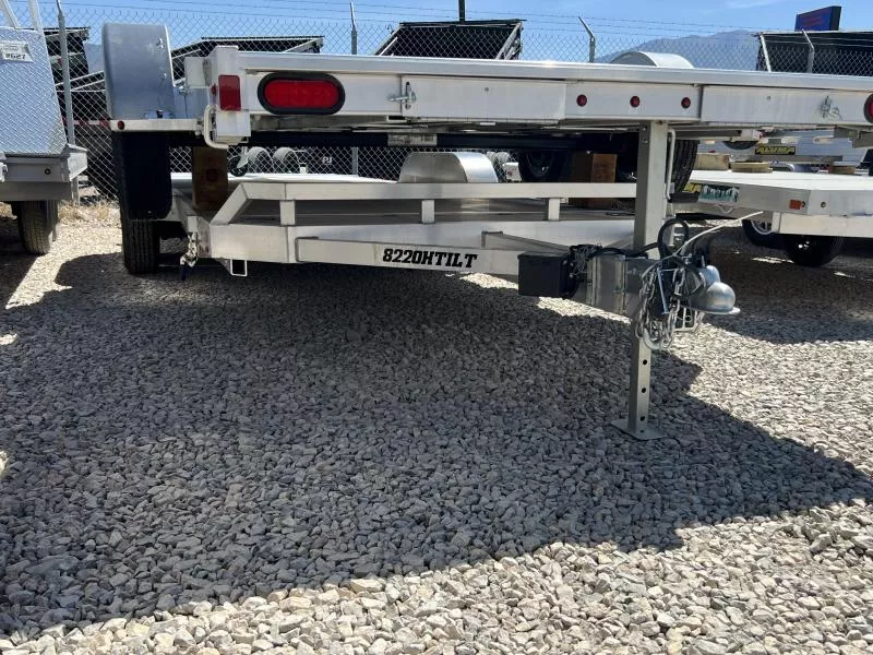 Aluma 7x20 8220HTILT Aluminum Utility Trailer