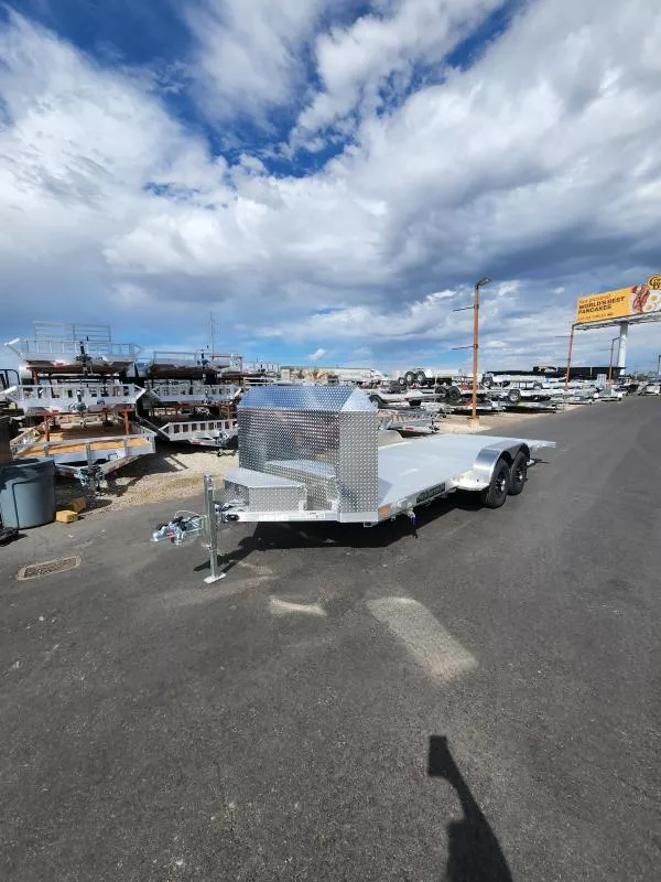 2026 Aluma - 8218 ANV Tilt - 82x18 - Aluma Utility Trailer