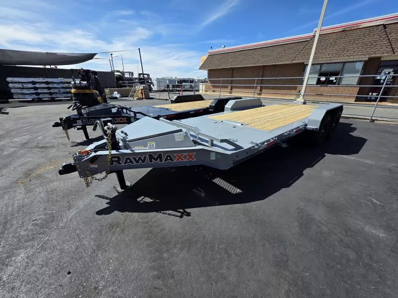 2026 RawMaxx 20' G7X 14K Gravity Tilt Flatbed Trailer