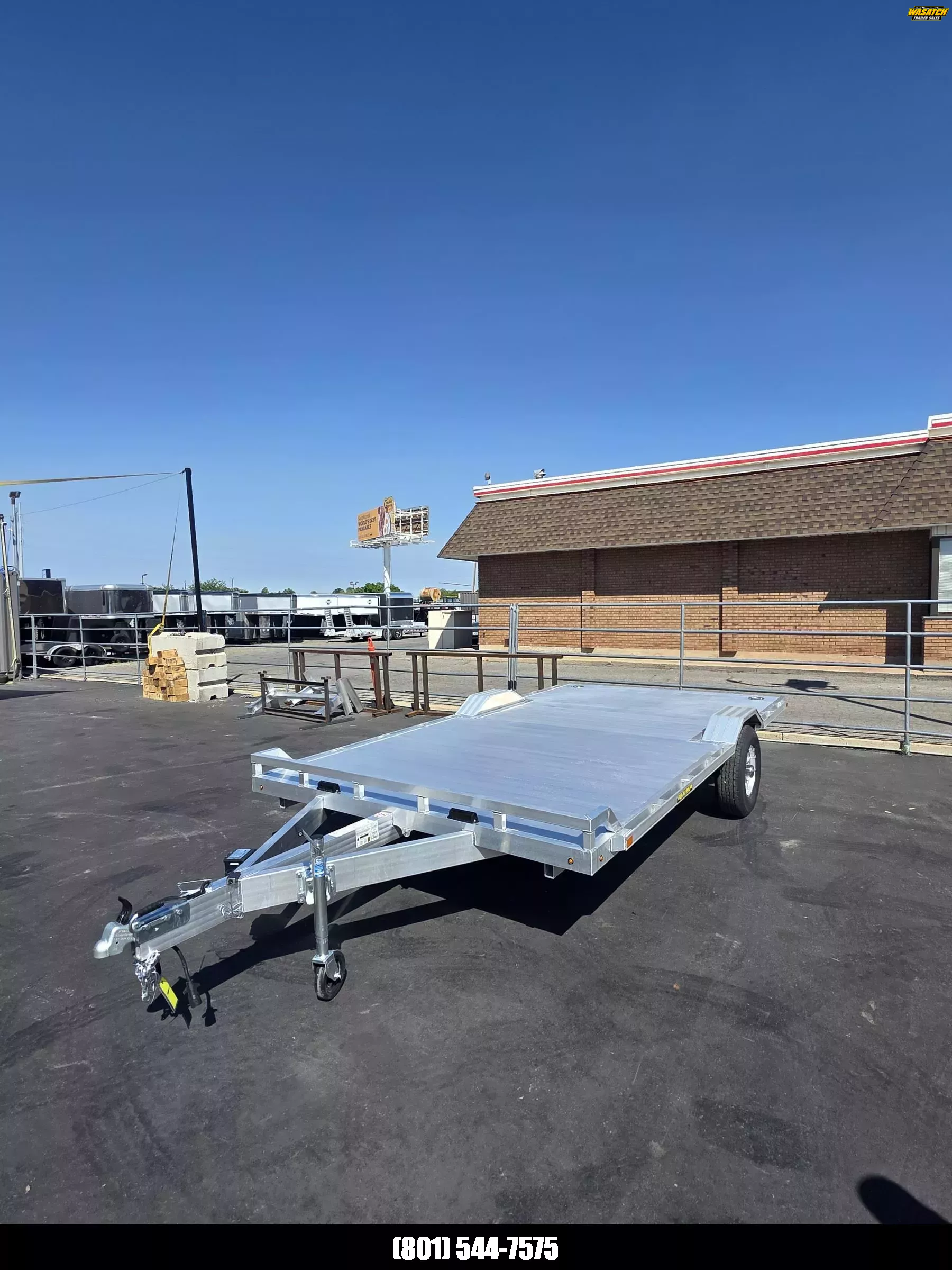 2026 Aluma WB15H (8X15) Utility Trailer | Wasatch Trailer Sales