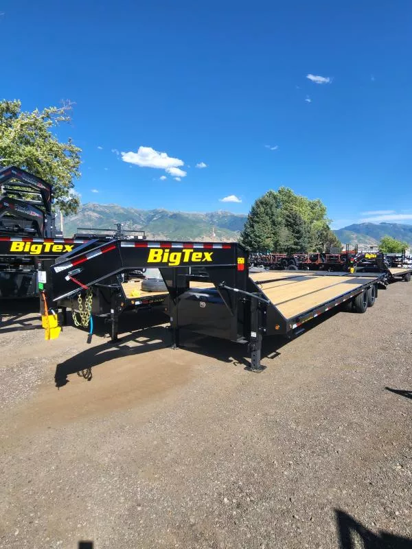 2026 Big Tex Trailers 25' (+5') GN 24K WHD Flatbed Trailer *bigtex*