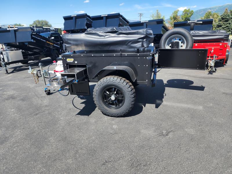 Primo 5x4 LandForce Canopy Trailer with Lift Kit Cargo / Enclosed