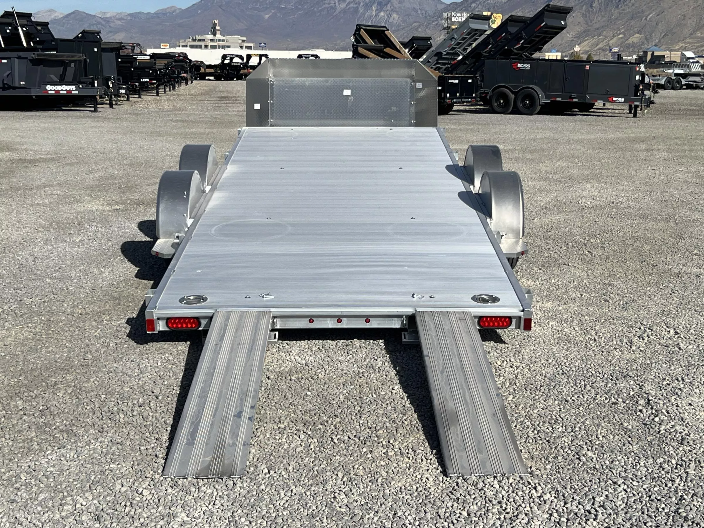 Aluma 8218LPTILT 7x18 Aluminum Tilt Utility Trailer in Springville