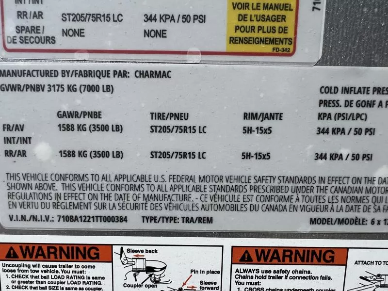 new Cargo (Enclosed) Trailers Charmac Trailers  for sale, in Springville, UT Thumbnail 5