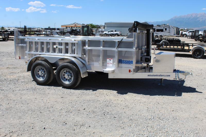 ***Mission 6x12 Aluminum Telescopic Dump Trailer*** ***Mission 6x12 Aluminum Telescopic Dump Trailer***