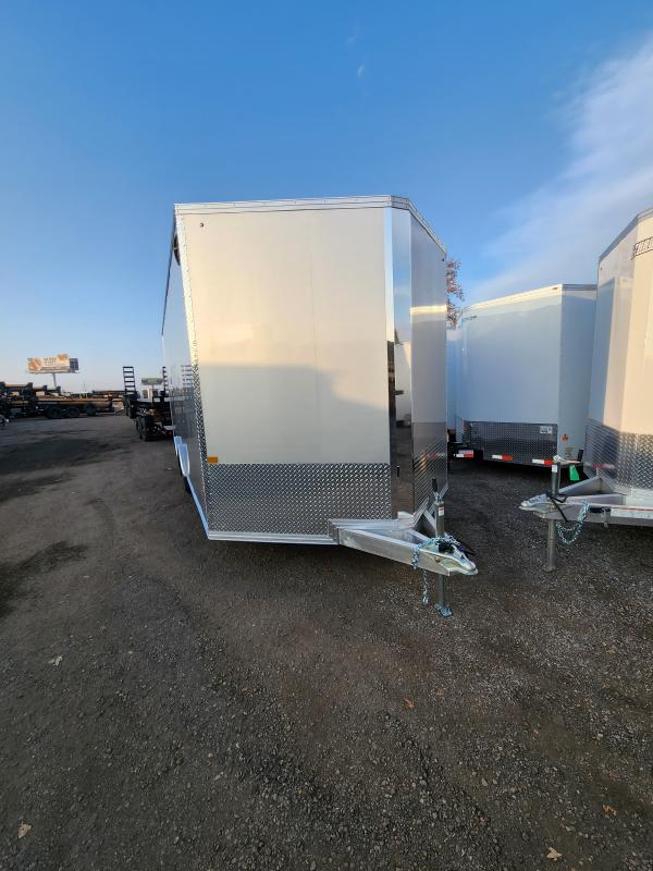 2024 8.5X20 Aluminum UTV Cargo/Enclosed Trailer Wasatch Trailer Sales Layton & Springville