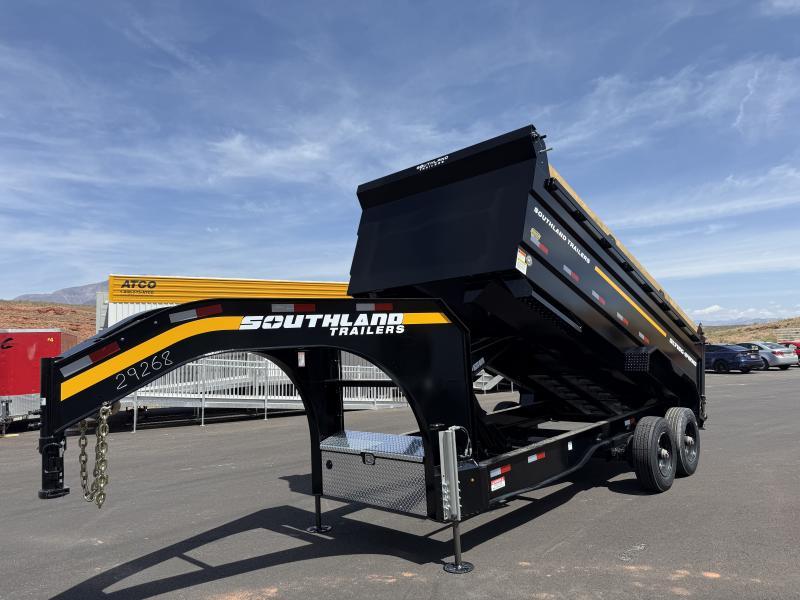 Southland Trailers 7X16 24K HS I-BEAM Dump Trailer