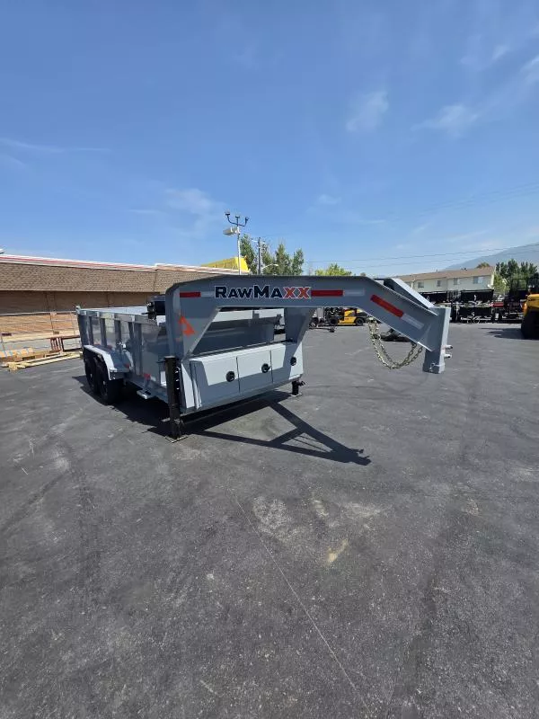 2026 RawMaxx 7X14 GN LPX 14K Dump Trailer